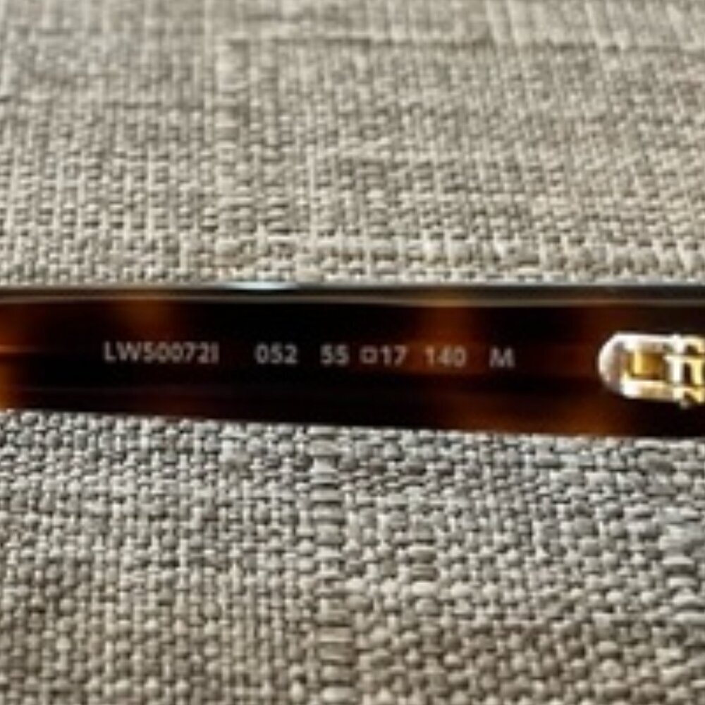 Loewe Square Geometric Tortoiseshell Oversized Glasses Frames - new without box! - Picture 8 of 10